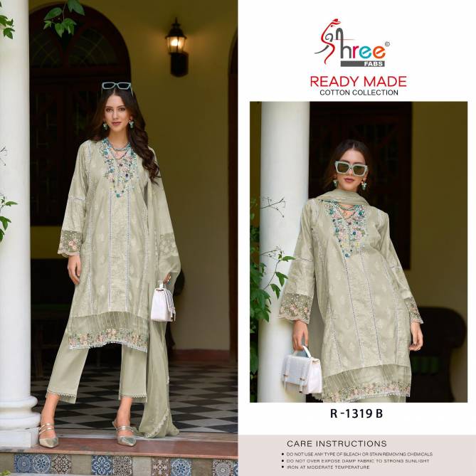 R 1319 By Shree Cambric Cotton Pakistani Suits Wholesale Shop In Surat